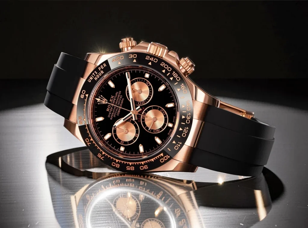 rolex replica vs luxury watch