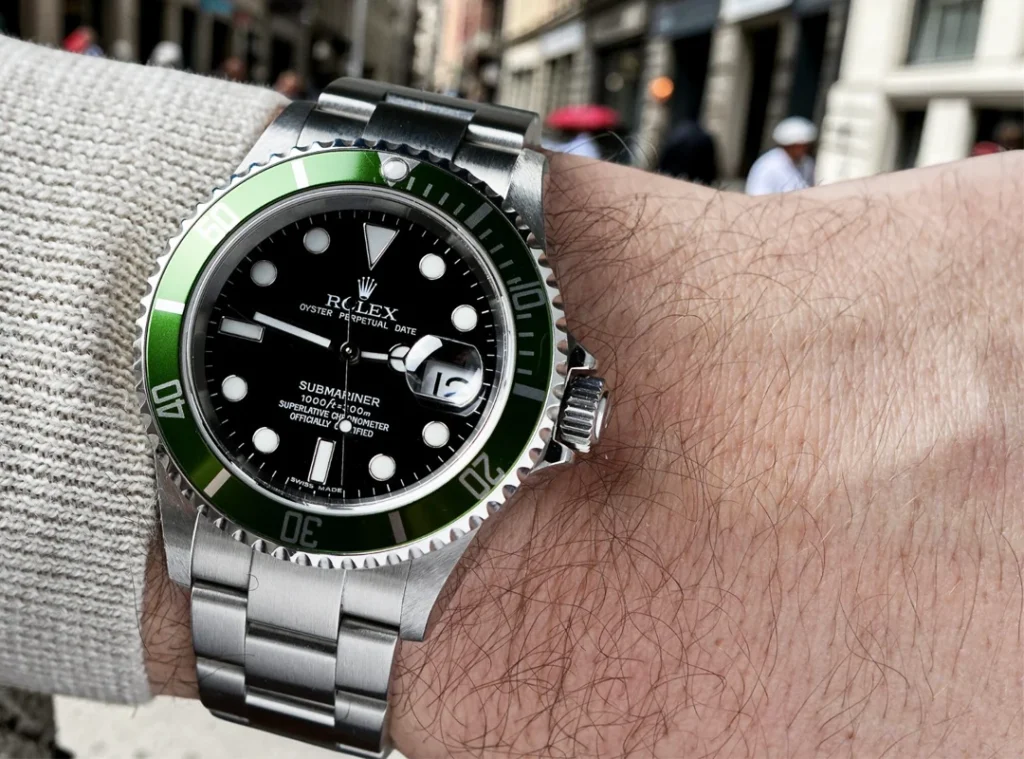 rolex style watch size fit